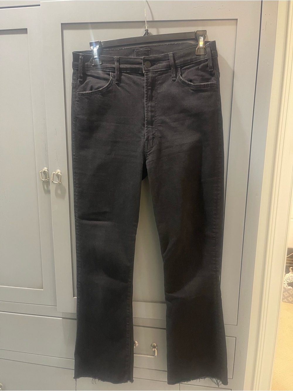 Mother Denim The Hustler Ankle Fray black size 30
